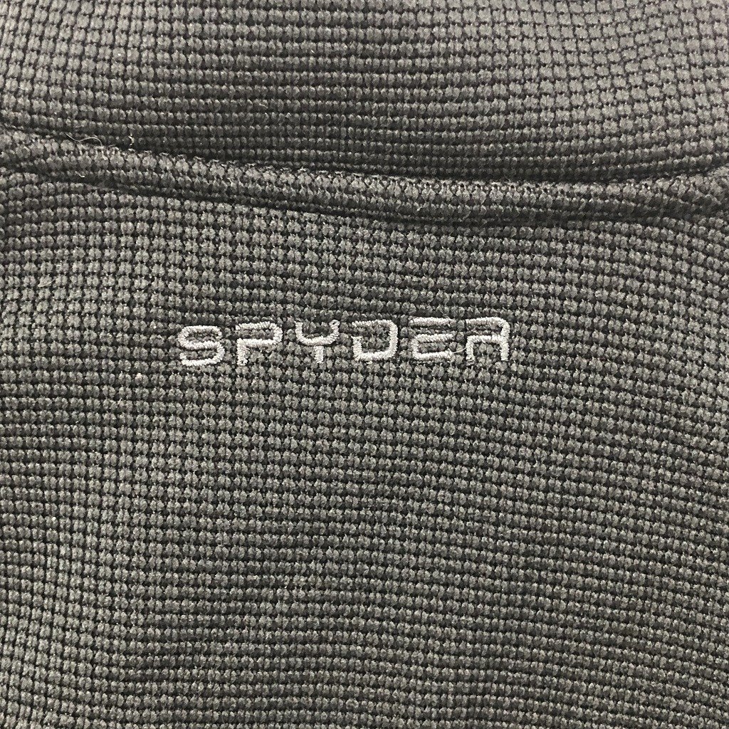 SPYDER スパイダー ソフトシェルジャケット アウトドア キャンプ アウター 防寒 ブラック (レディース S) O9959 1円スタート_画像3