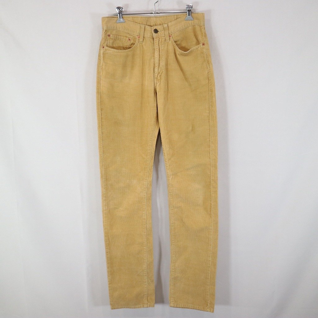 90年代 Levi's リーバイス 505 コーデュロイパンツ アメカジ ベージュ (メンズ 29X34) N9031 1円スタート_画像1