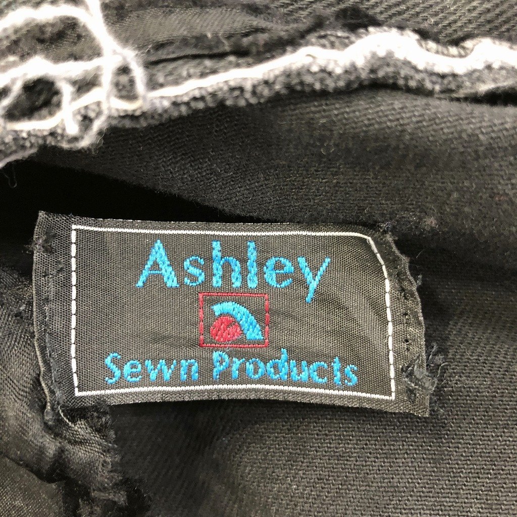 Ashley Sewn Products フォード ロゴ刺 コットン レーシングジャケット アメカジ 車 ブラック (メンズ Lサイズ相当) O9845 1円スタート_画像7