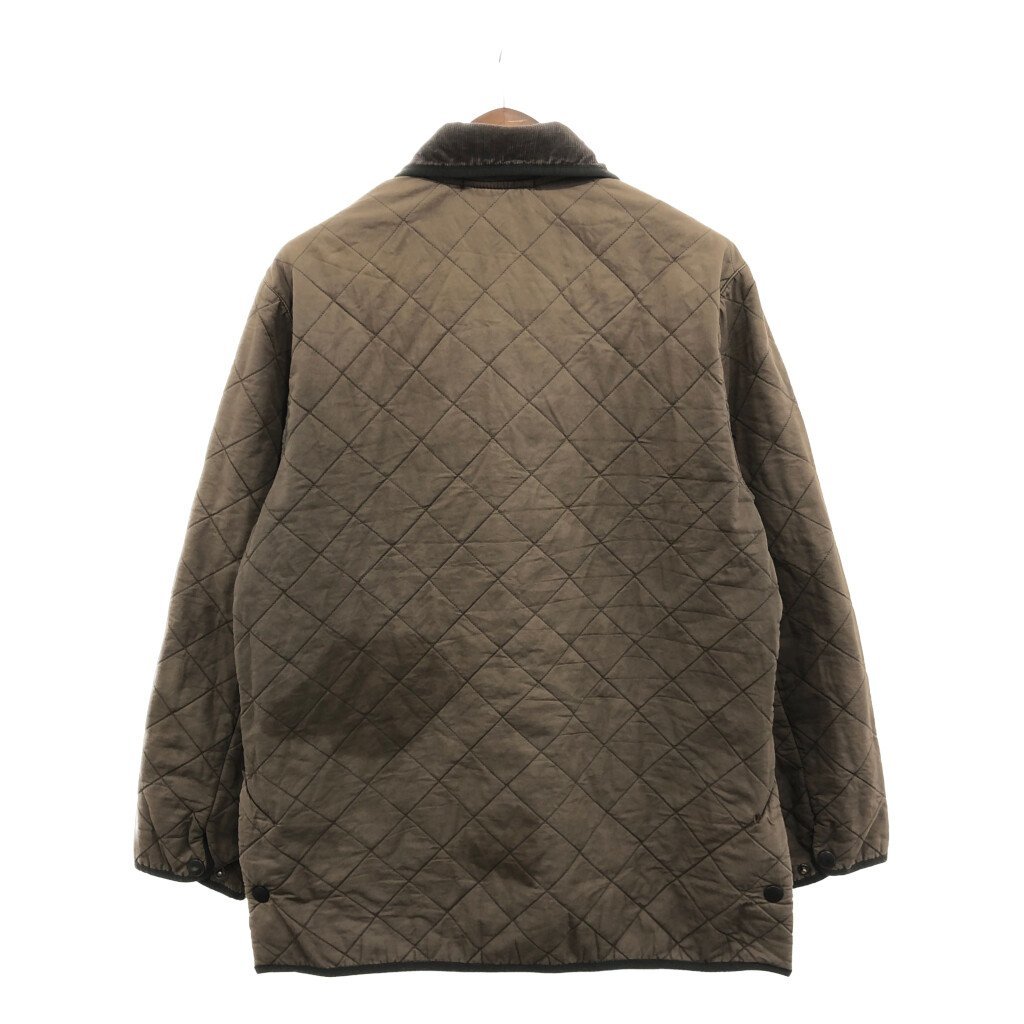 Barbour バブアー POLARQUILT キルティングジャケット ブラウン (メンズ LARGE) P5437 1円スタート_画像2