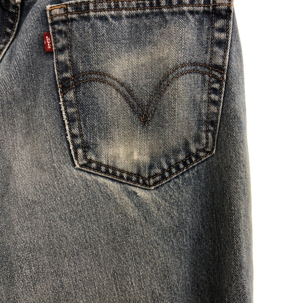 Levi's リーバイス 560 テーパード デニムパンツ ジーンズ アメカジ カジュアル ブルー (メンズ W32 L32) 中古 古着 P5750_画像4