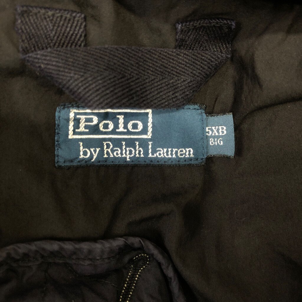 SALE/// 90年代 Polo by Ralph Lauren ポロ ラルフローレン M-65 フィールドジャケット 大きいサイズ ネイビー (メンズ 5XB BIG) P4763_画像4