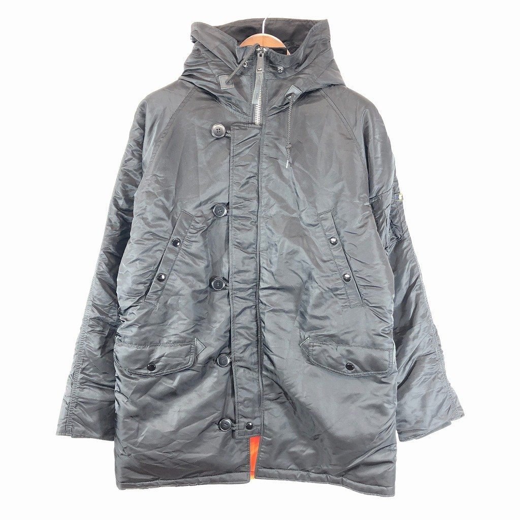 ALPHA INDUSTRIES アルファ インダストリーズ N-3Bタイプ ジャケット ミリタリー 戦闘服 アウター (メンズ XL) P1234 1円スタート_画像1