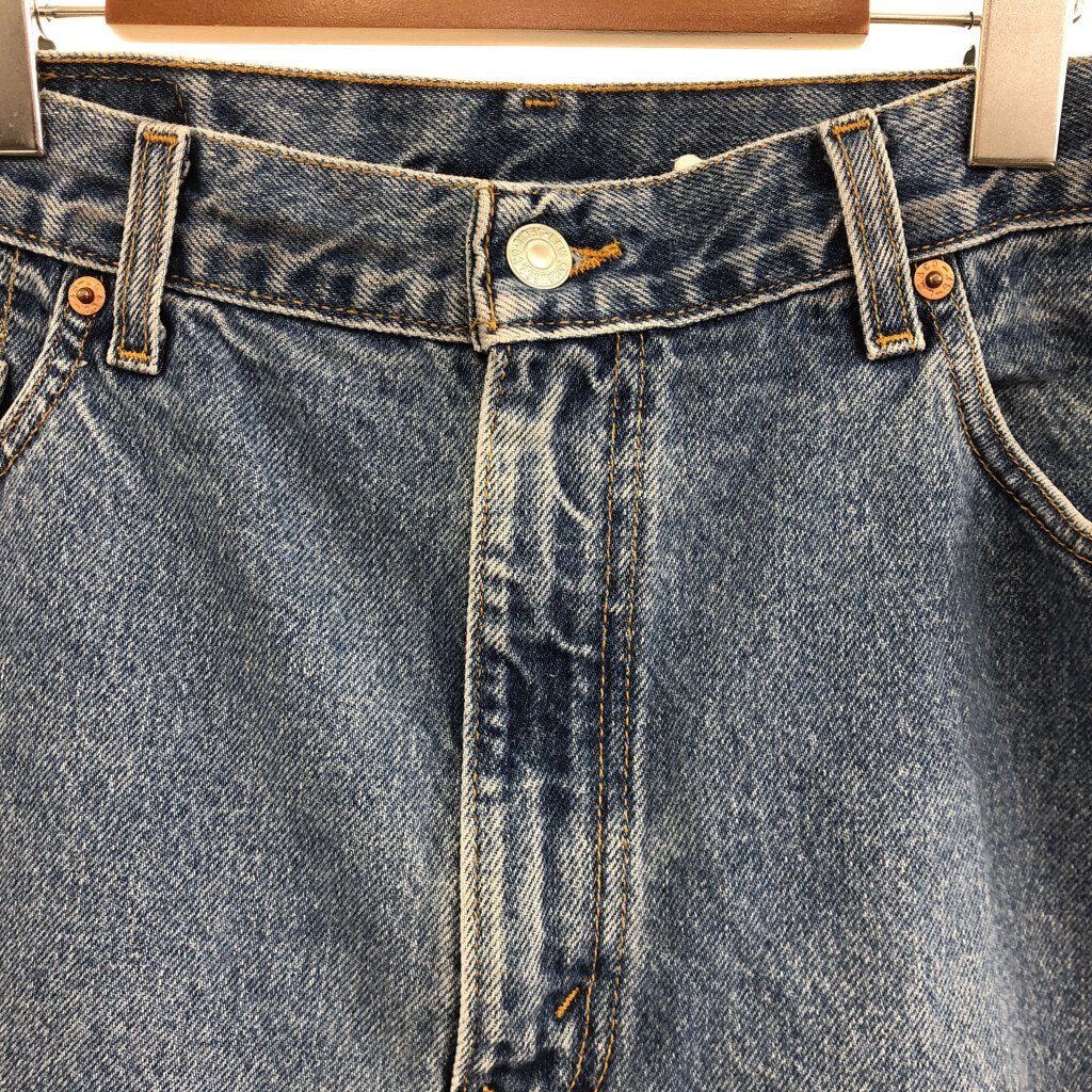 90年代 Levi's リーバイス 505 ストレート デニムパンツ ボトムス アメカジ ブルー (メンズ W36 L29) 中古 古着 P5931_画像5