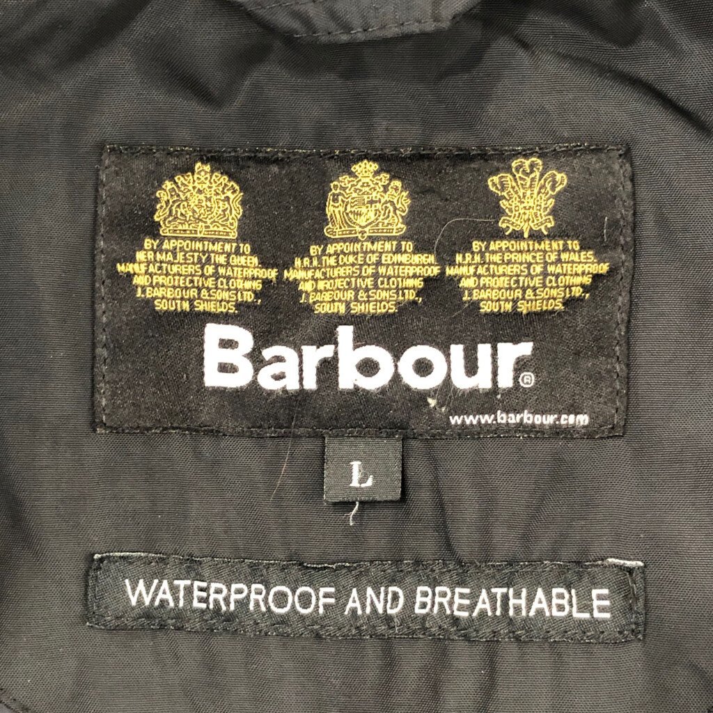 SALE///// Barbour バブアー インターナショナル ジャケット モーターサイクル ブラック (メンズ ) P3630_画像6