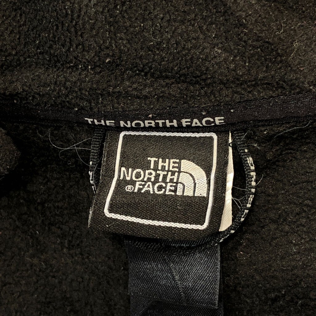 SALE///// THE NORTH FACE ノースフェイス フリースジャケット 大きいサイズ アウトドア キャンプ アウター ブラック (メンズ XXL) P4239_画像6