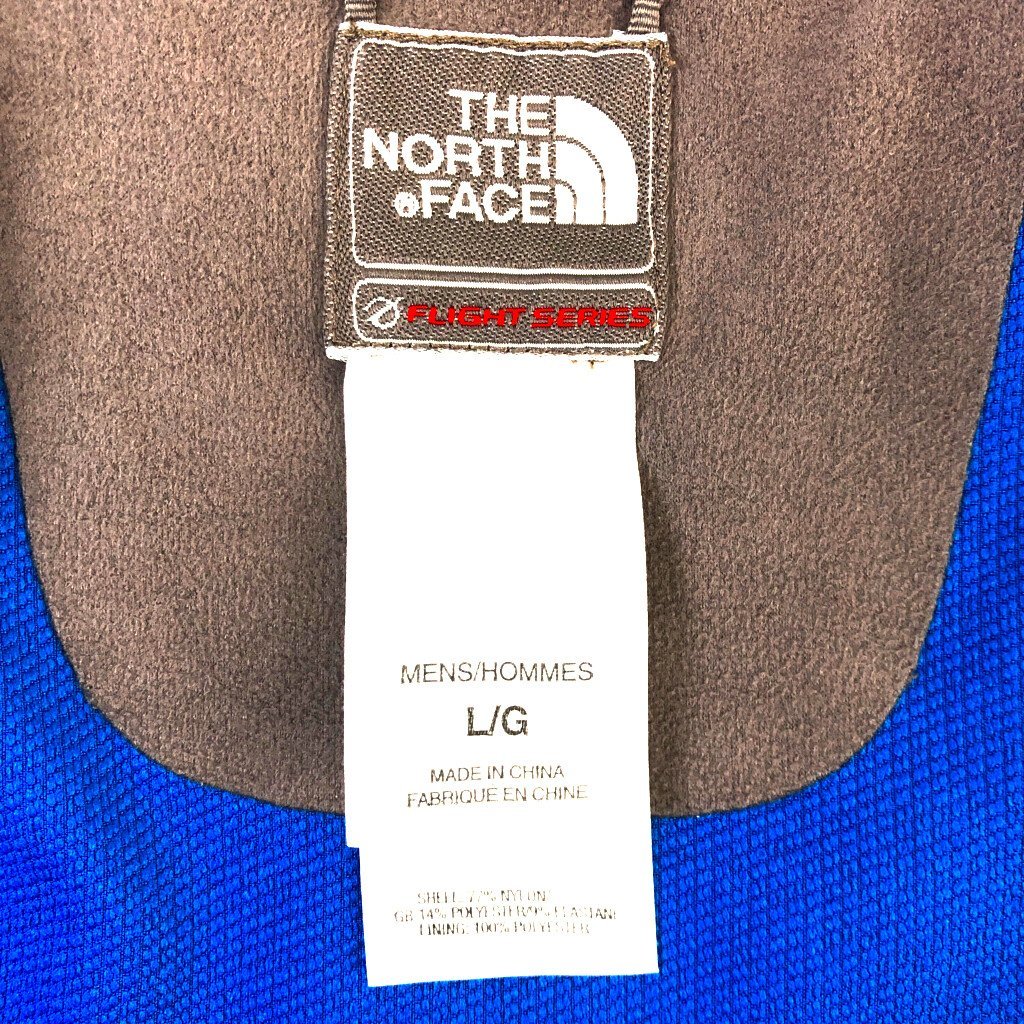 SALE///// THE NORTH FACE ノースフェイス フライトシリーズ ナイロンベスト アウトドア キャンプ ブルー (メンズ L) P4234_画像6