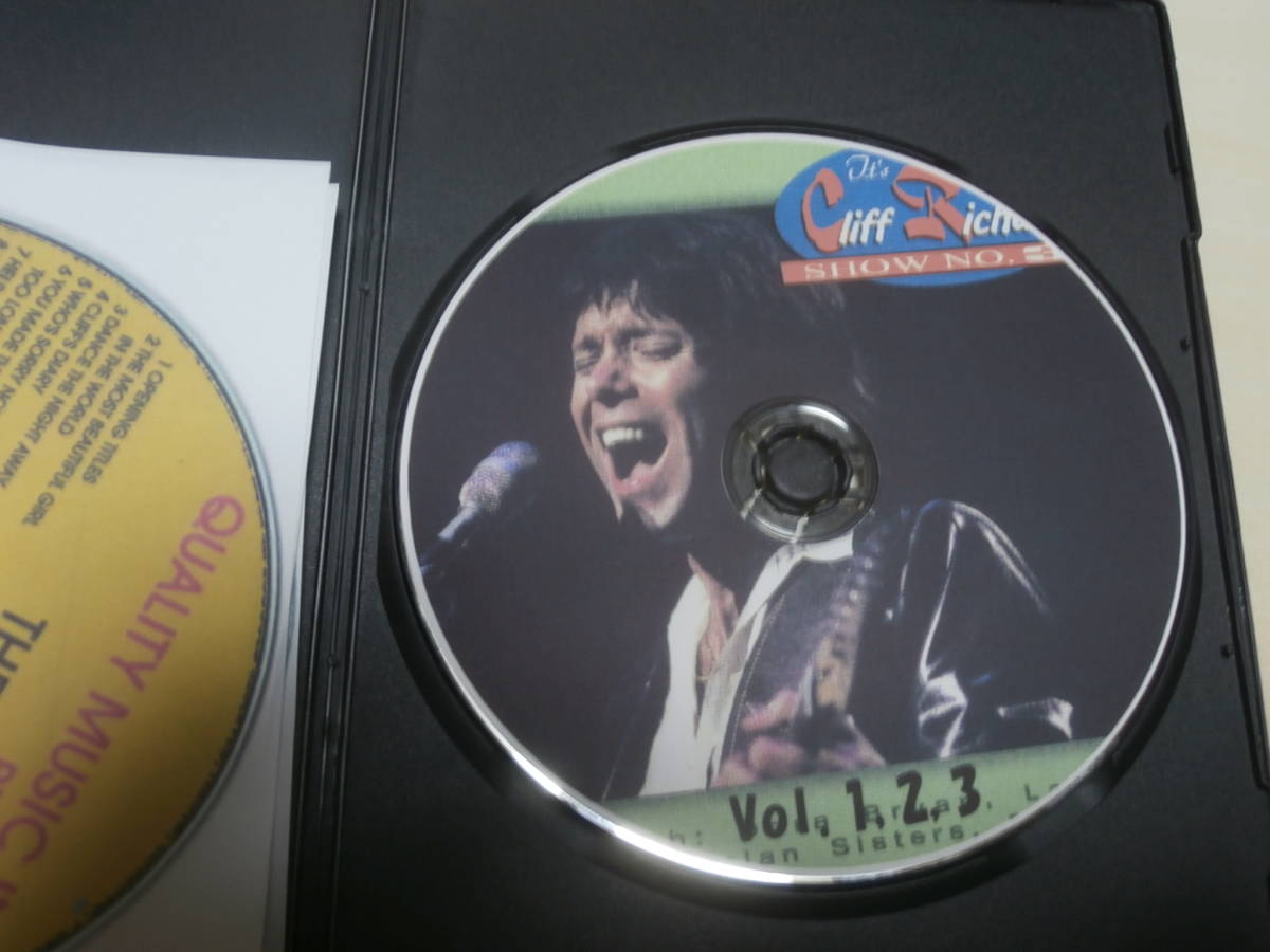 コレクターズDVD 「From TV THE CLIFF SHOW no.1-2-3」 Cliff Richard クリフ・リチャード_画像1