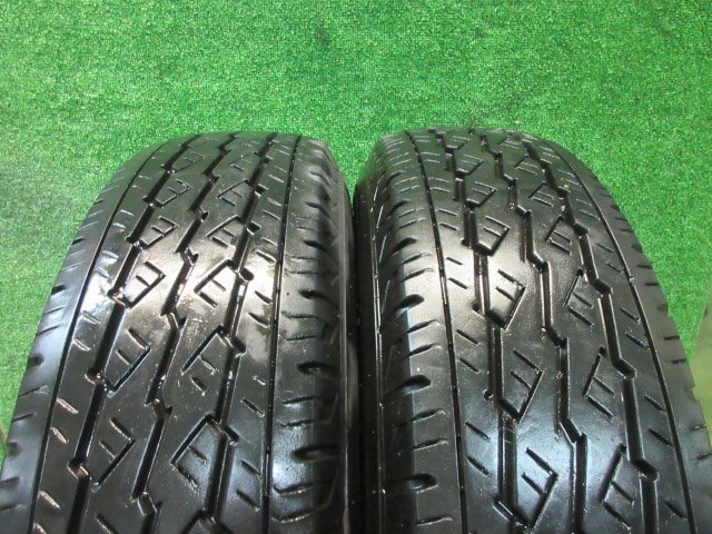 日産 純正 スチール 15x5.5J PCD139.7 +? 6H 195/80R15 107/105N LT 2本　キャラバン 等　　2023.11.9.O.5-A50　23100443_画像10