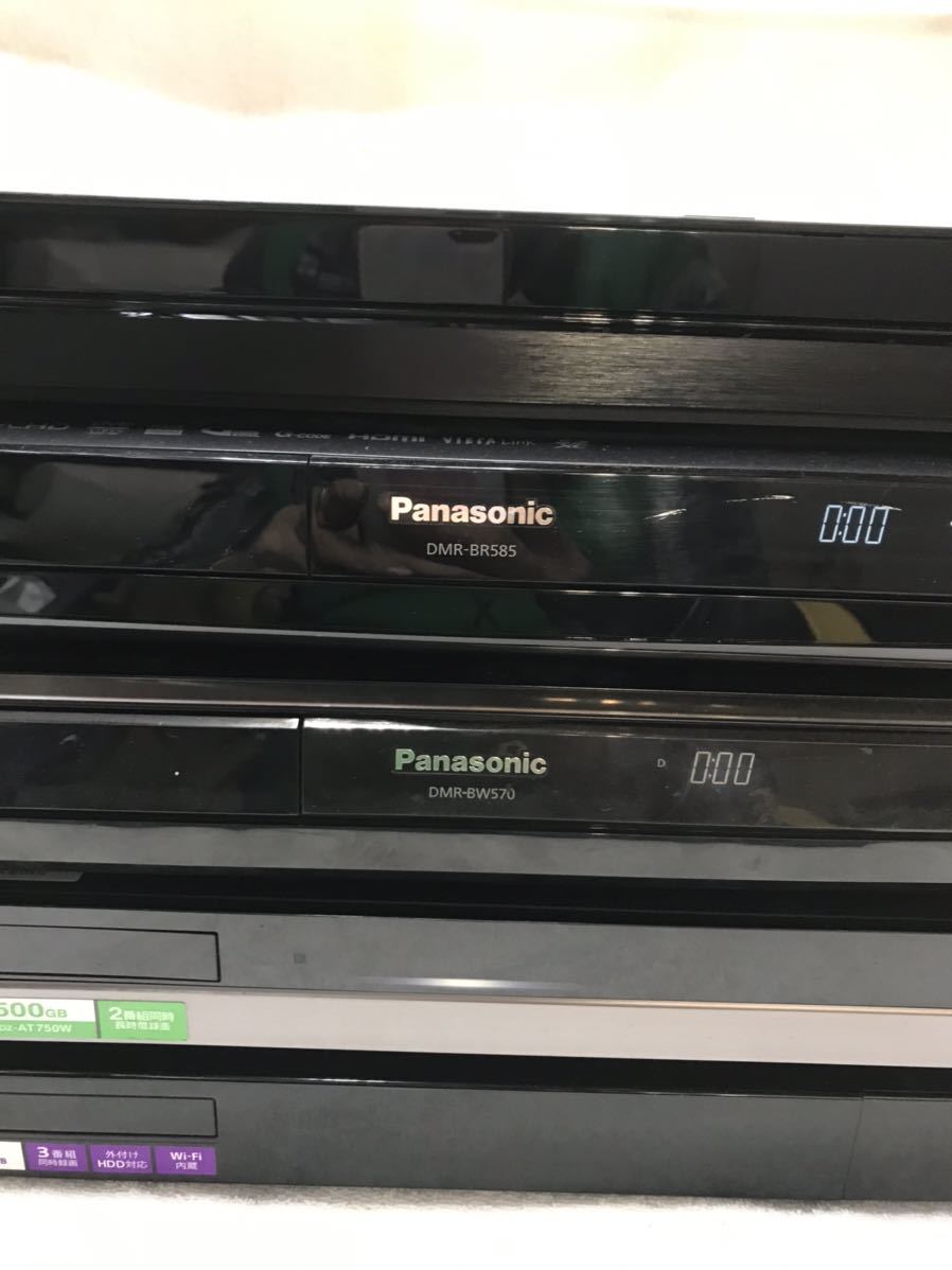 【CV0030】Panasonic SHARP SONY ブルーレイディスクレコーダー ...まとめてジャンク_画像2