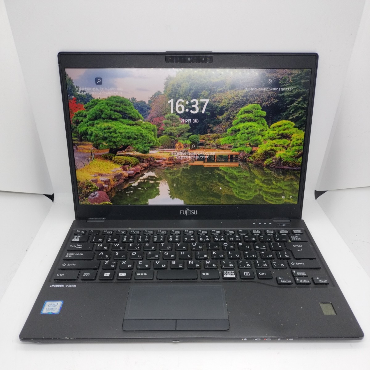 管理:TC-1072/ジャンク扱い/FUJITSU U939/i5-8265U/8GB/256GB/Win11/フルHD/MS Office_画像1