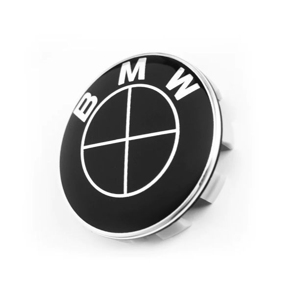 BMW センターキャップ 68mm ブラック ブラック オールブラック 防止フィルム付き 新品未使用 送料無料_画像6