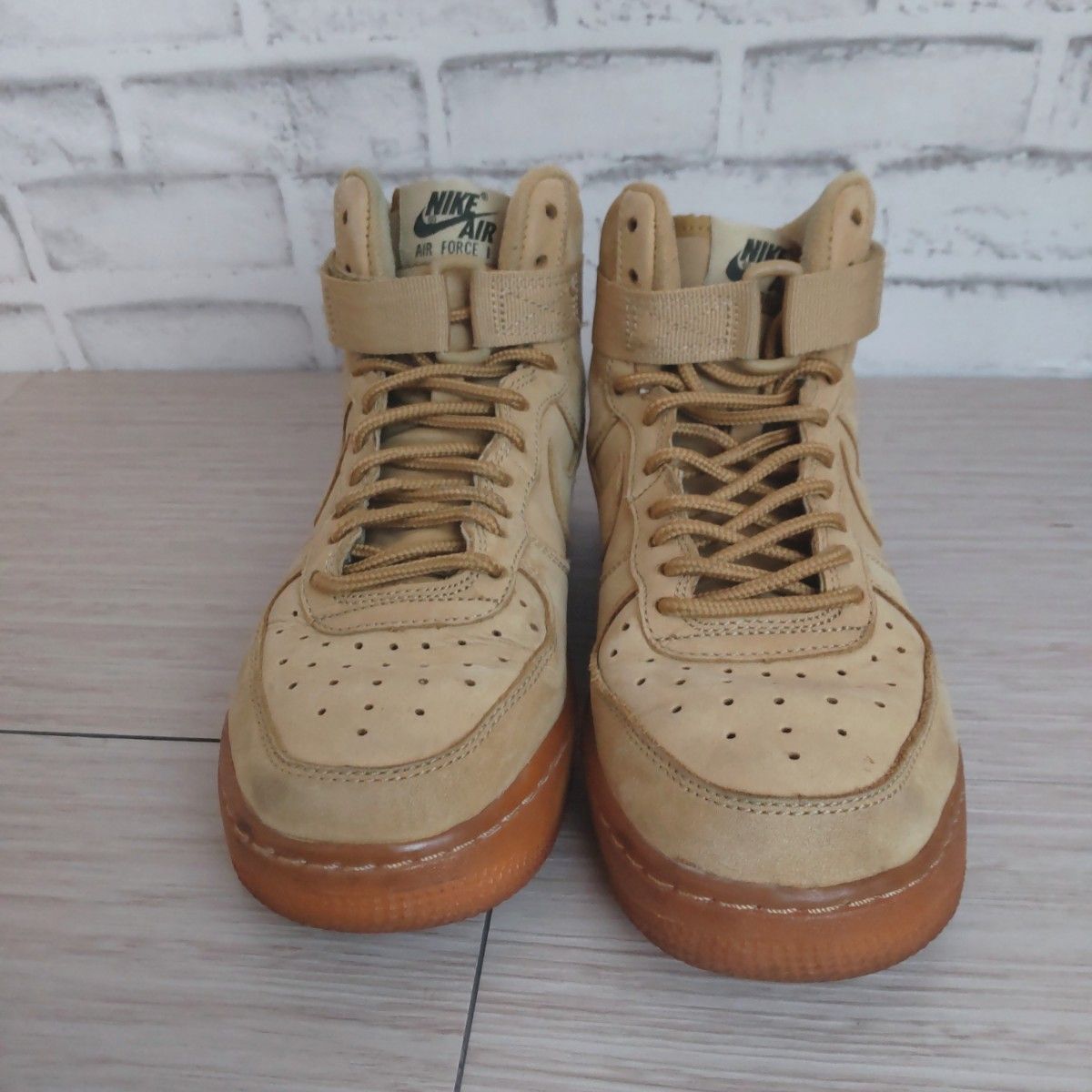 NIKE AirForce1 High Wheat