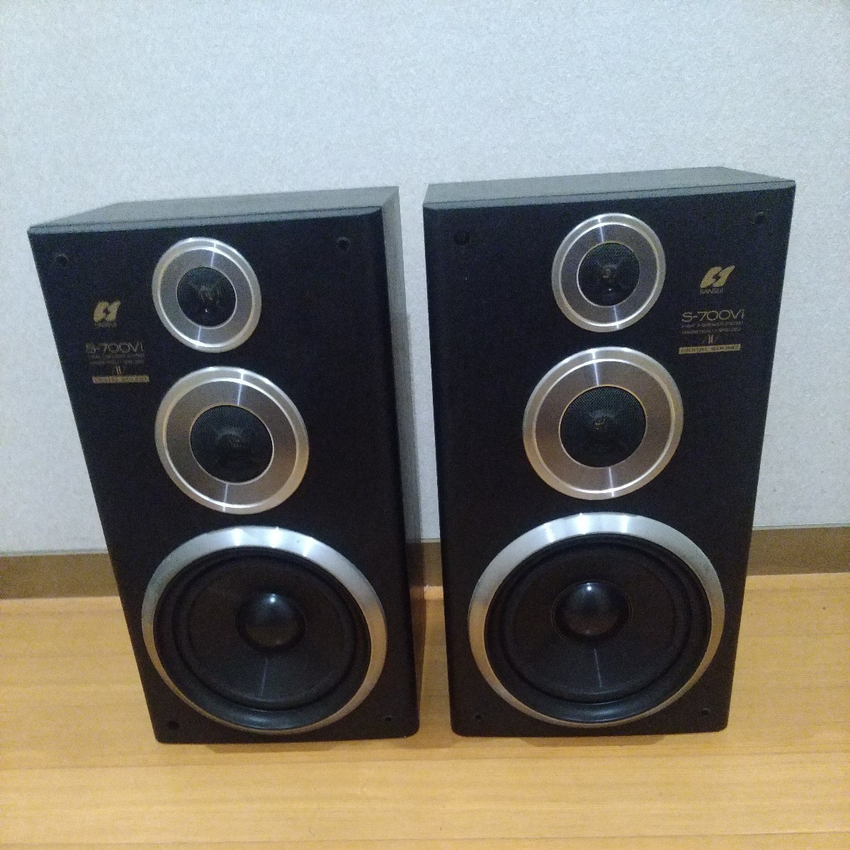 Yahoo!オークション - SANSUI スピーカー ペア S-700vi 3WAY 3 Yahoo!オークション - SANSUI スピーカー ペア S-700vi 3WAY 3