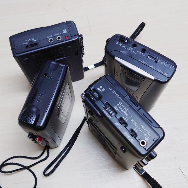 カセットレコーダー　4台まとめて　カシオTP-60・SONYWA-2001・SONYTCM-36・パナRQ-L309_画像2