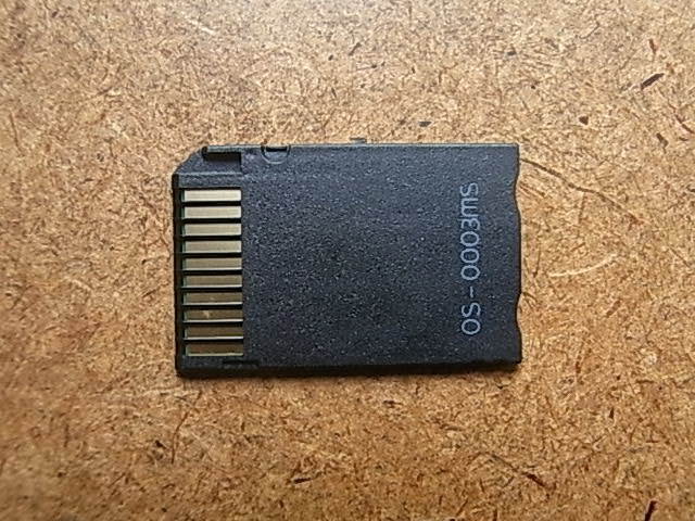 TFカード→メモリースティック PRO Duo 変換アダプタ マイクロSD SDHC SDXCカード対応　送料120円_画像2