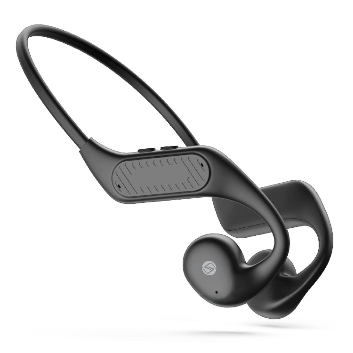空気伝導イヤホン Bluetooth 5.3 耳を塞がない ワイヤレスイヤホン マイク付き オープンイヤー IPX6防水 