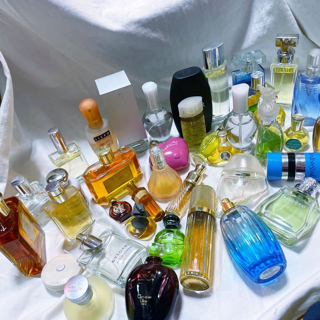 香水 まとめ売り 大量 未使用未開封から使用した物まで様々 BVLGARI