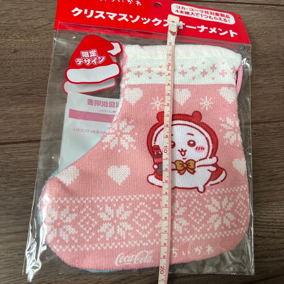 新品未開封★ クリスマスソックス ちいかわ オーナメント コカコーラ ハチワレ