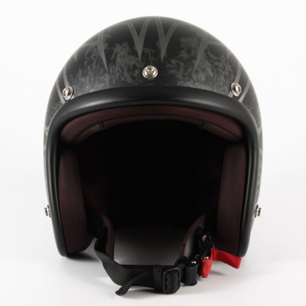 72JAM ジェットヘルメット&シールドセット STING - マットブラック フリーサイズ:57-60cm未満 +開閉式シールド APS-02 JJ-18M_画像4
