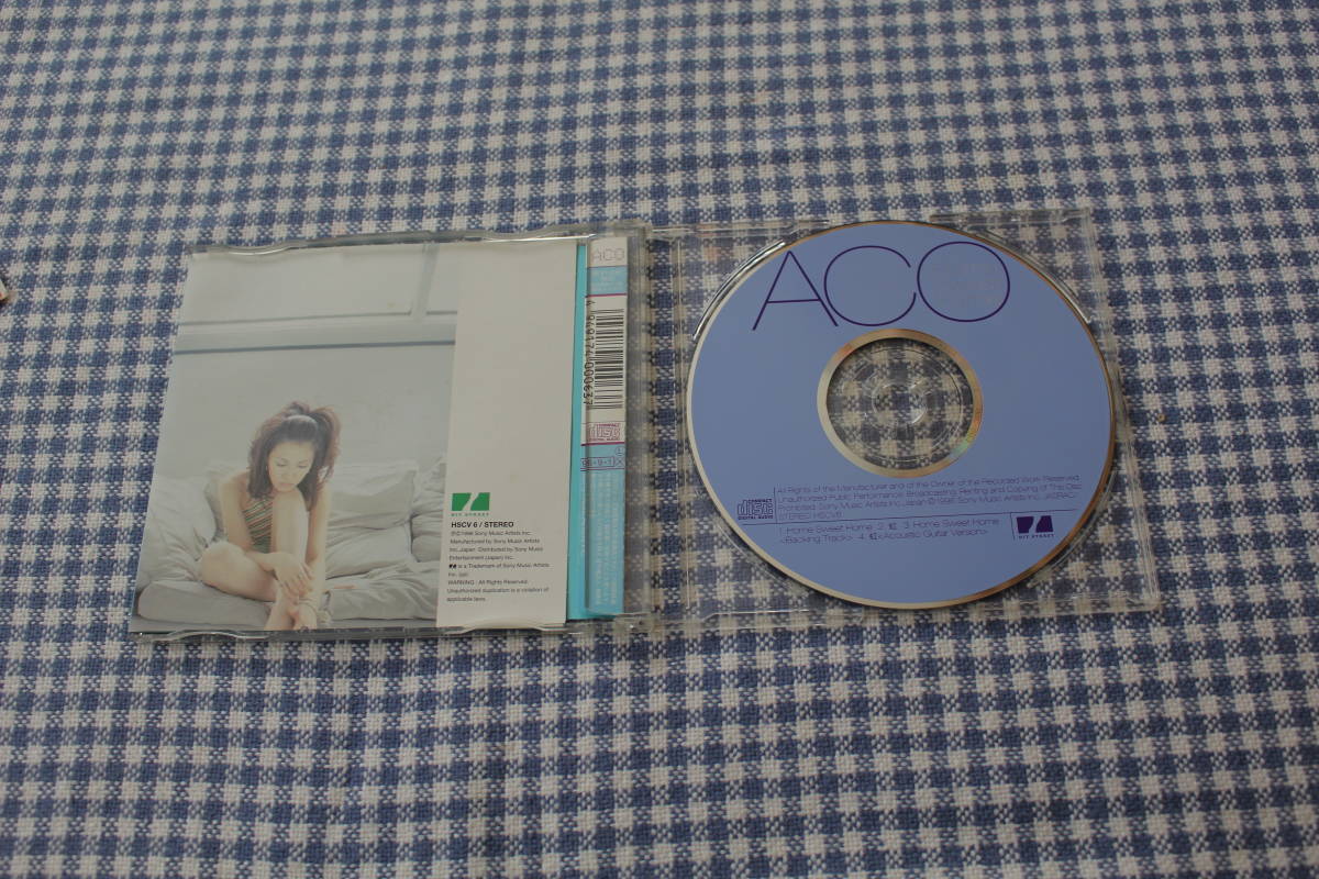 CD　帯付き　シングル　ACO　HOME SWEET HOME 　アコ　ホームスウィートホーム　_画像2