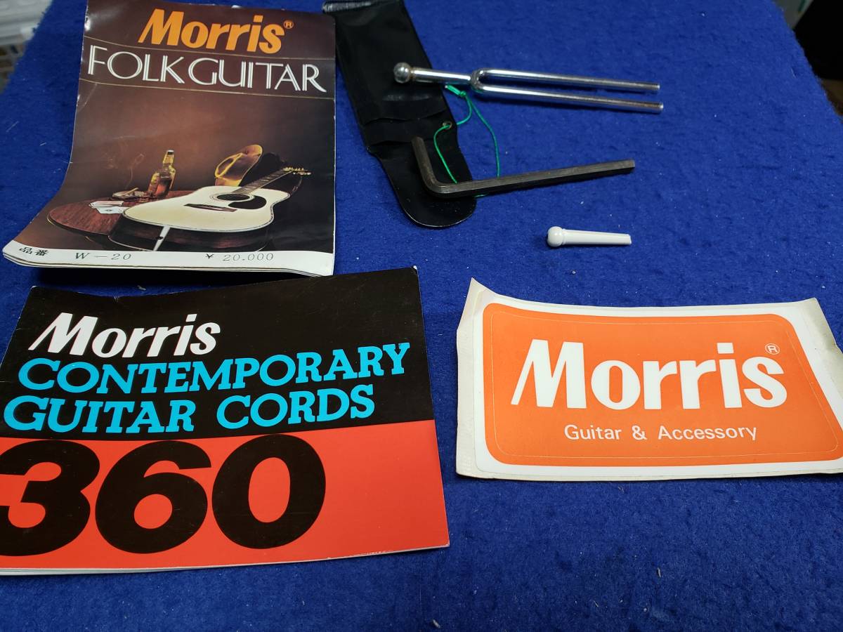  manual . sound ., wrench only exhibit guitar is less MORRIS W-20 control R003 seal . equipped photograph exists in thing . overall FOLK GUITER