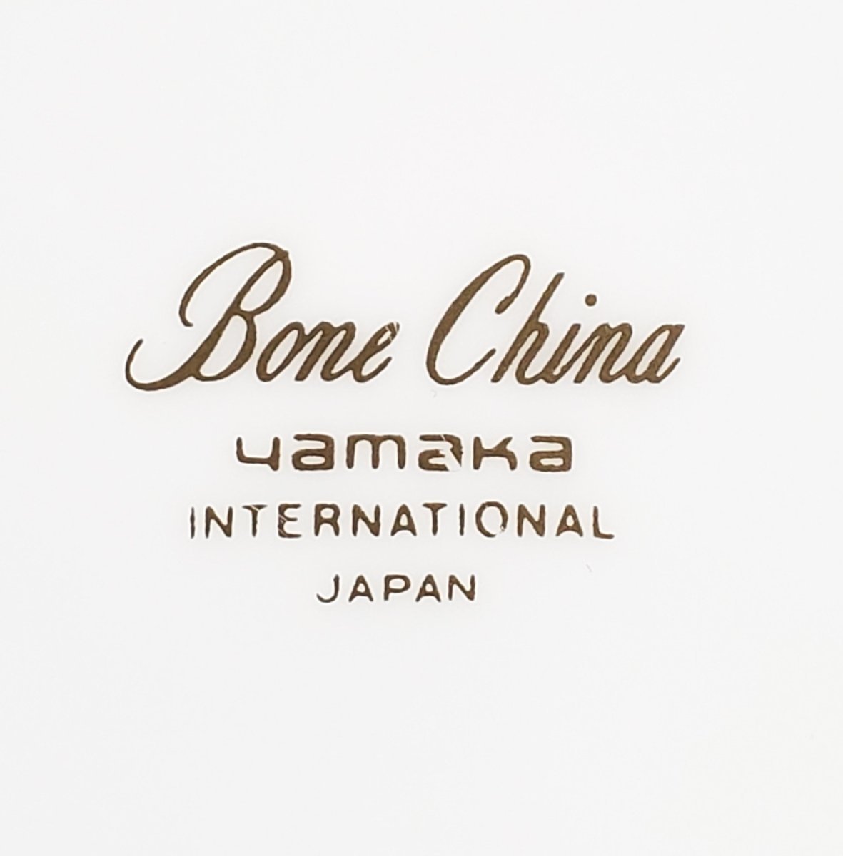 §　A37197 yamaka Bone China Cecera 高台兼用 カップ＆ソーサーセット 6客 コーヒー・ティー兼用 中古 金彩 食器 茶器 山加商店_画像10