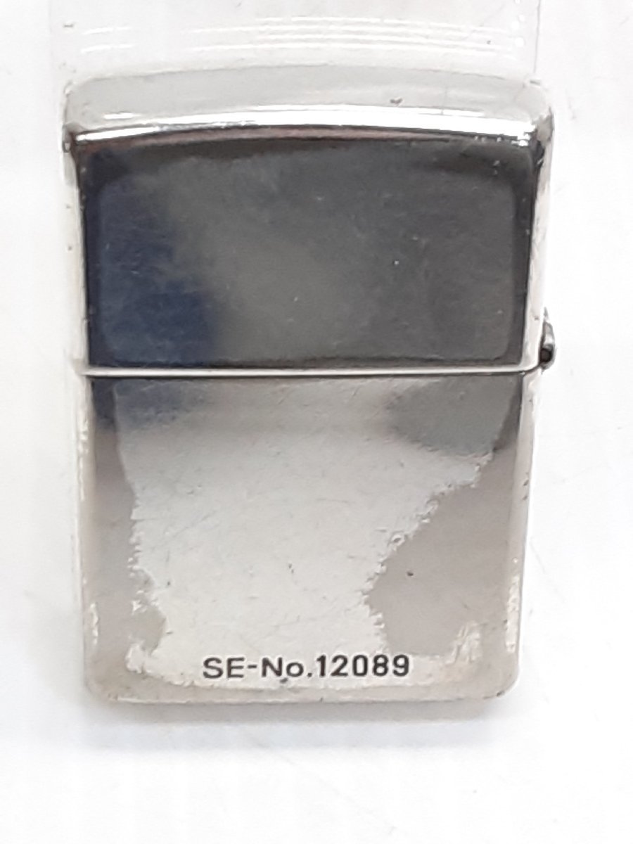 §　F5555　ZIPPO 　Seven Stars　ビッグスター　2011年製　 シリアルNo.入り　オイルライター　着火確認済み　中古_画像3