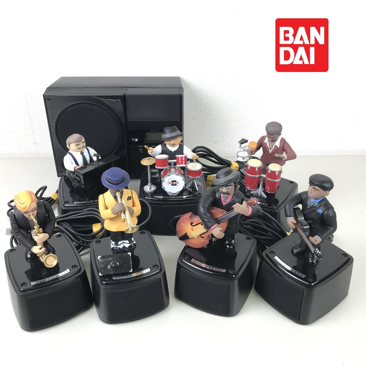 1201【ジャンク】 BANDAI meets KENWOOD バンダイ LITTLE JAMMER リトルジャマー カートリッジ セット_画像1