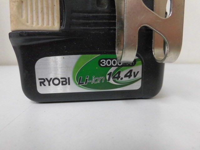 RYOBIリョービ BID-1416 充電式インパクトドライバ バッテリー B-1430L 充電器 ケース付き 簡易動作確認済み 激安１円スタート_画像9