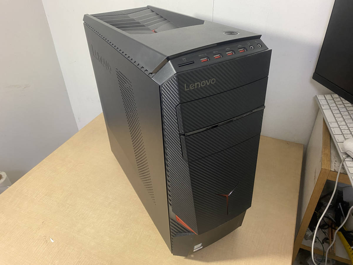 【3】Lenovo ideacentre Y700-34ISH core i7-7700 3.6GHz/16GB/SSD256GB+HDD2TB/ゲーミングPC/NVIDIA GeForce GTX1060/Win10 home_画像1