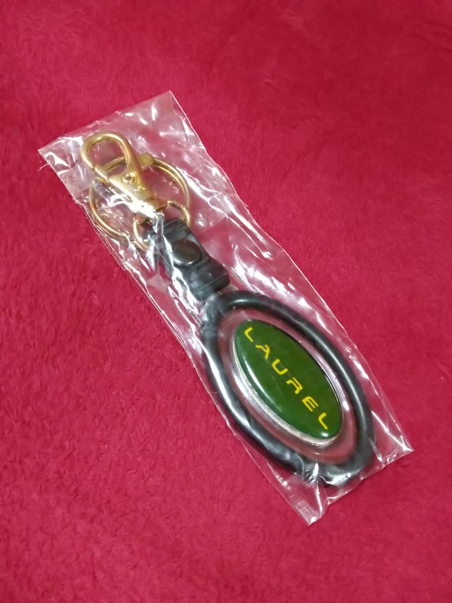 當(dāng)時物 非売品 未使用 レトロ 日産 ローレル キーホルダー キーリング ノベルティ 車 グッズ NISSAN LAUREL 舊車 ドリ車 検) c33 c34 c35 