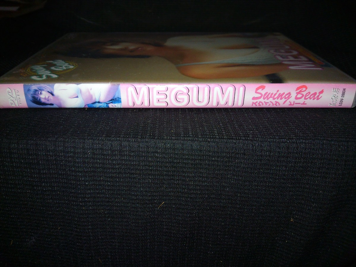 MEGUMI　Swing Beat・スウィングビート　グラビア　イメージ　DVD　LCDV-20034　I-ONE　アイドルワン　ラインコミュニケーションズ_画像3