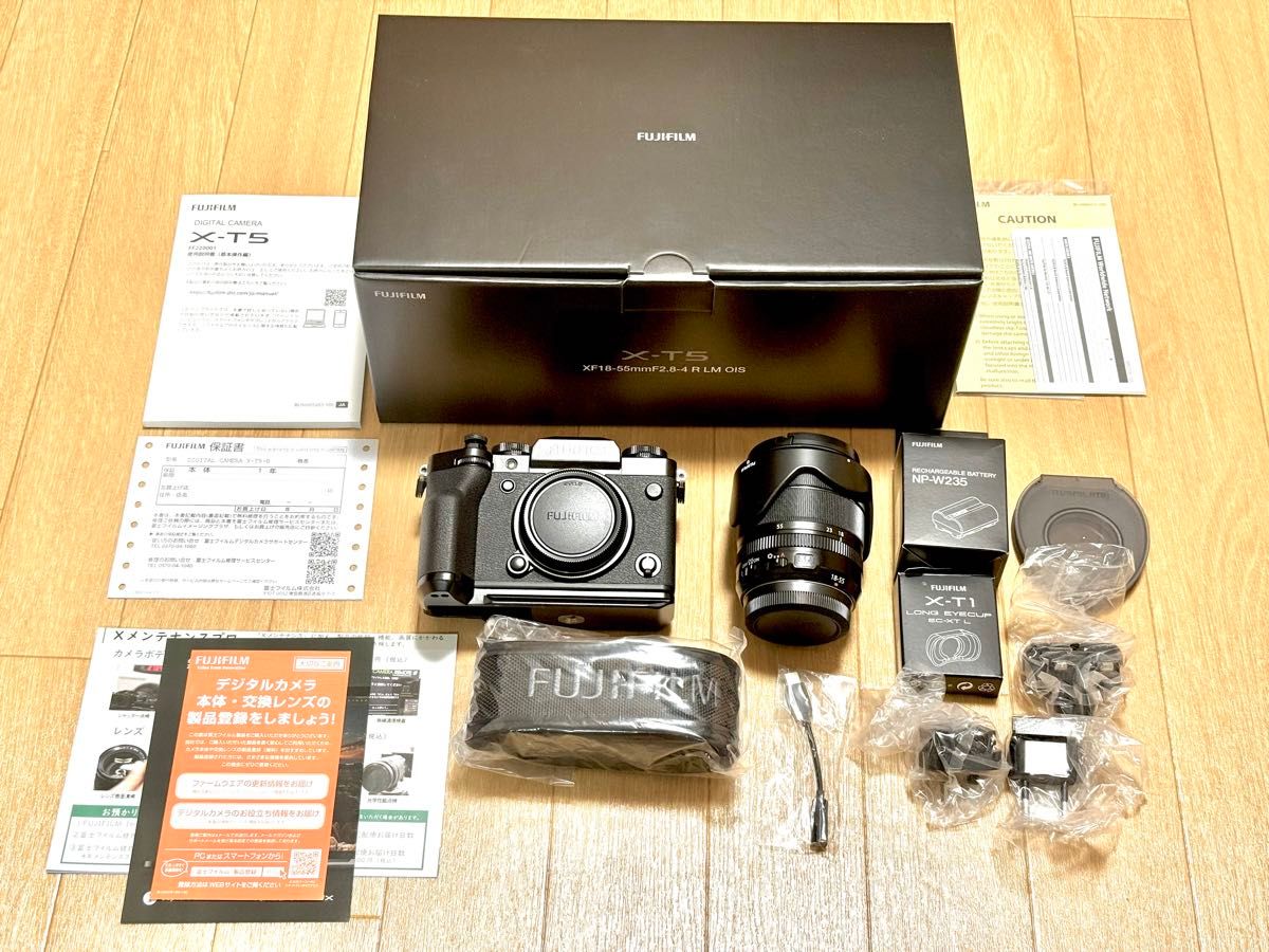 極美品】FUJIFILM X-T5 XF18-55mmレンズキット 付属品多数 極美品】FUJIFILM X-T5 XF18-55mmレンズキット 付属品多数