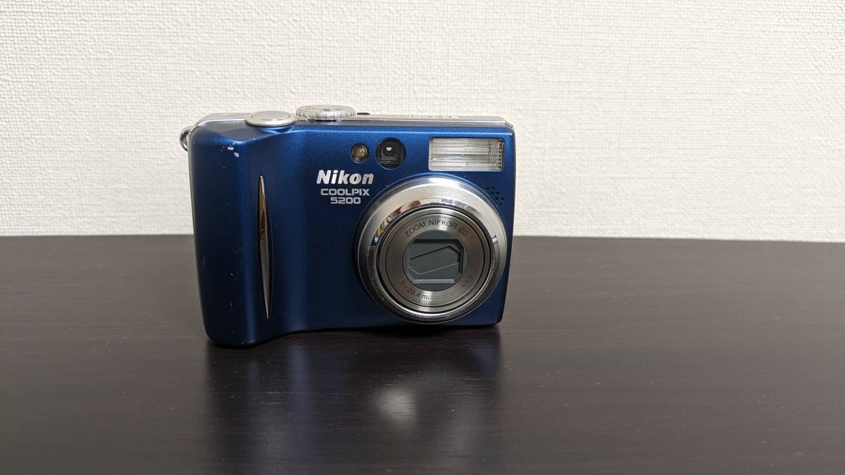 Nikon ニコン Coolpix 5200 コンパクトデジタルカメラ バッテリー・充電器付属_画像3