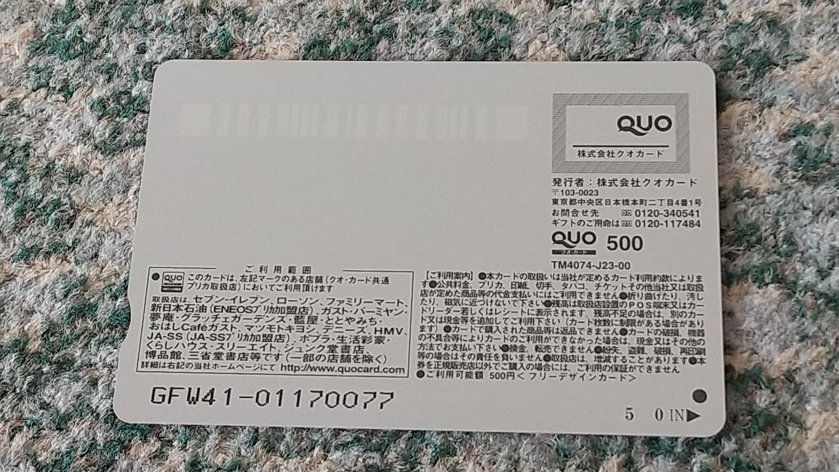 成海舞 Narumi Mai・辰巳奈都子 Tatsumi Natsuko　ＥＮＴＡＭＥ エンタメ　ＱＵＯカード　クオカード　５００　【送料無料】_画像9