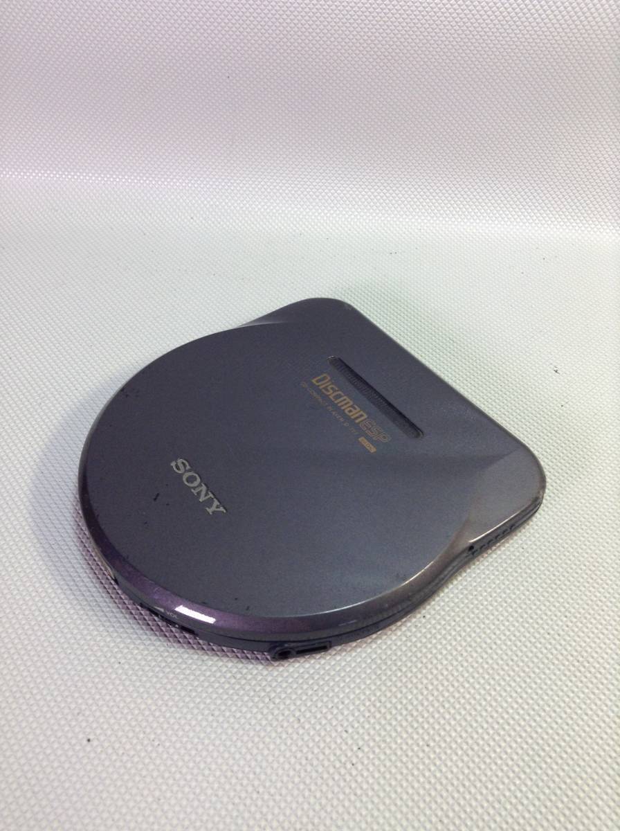 U1396○SONY ソニー Discman ディスクマン ESP ポータブルCDプレーヤー D-777 【ジャンク】の画像3