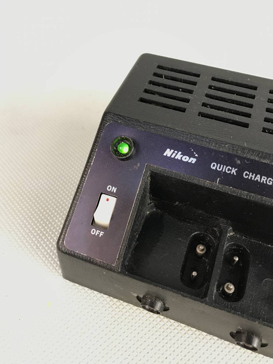 A9536○Nikon ニコン QUICK CHARGER クイックチャージャー MH-1 充電器 MB-1用? MN-1用? 通電OK_画像2