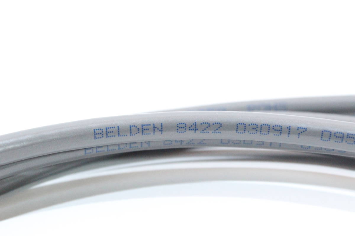 BELDEN 8422 × NEUTRIK【7m S-S サイレントプラグ仕様】送料無料　シールド　ケーブル　ギター　ベース　ベルデン　ノイトリック