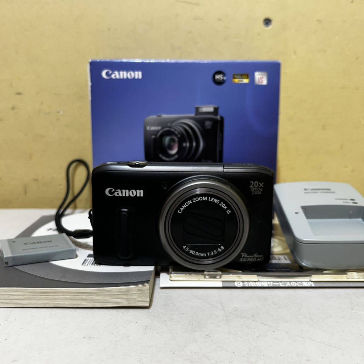 Canon PowerShot SX260HS コンパクトデジタルカメラ パワーショット キャノン コンデジ デジカメ _画像1