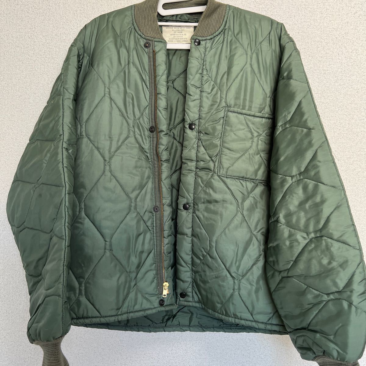 ビンテージ 実物希少CWU-9/P JACKET USAF USARMY USNAVY USMC MA-1 FLIGHTJACKET _画像1