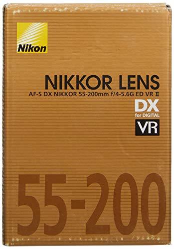 Nikon 望遠ズームレンズ AF-S DX NIKKOR 55-200mm f/4-5.6G ED VR II ニコンDXフォーマット用 AFSDXVR55-200G2_画像1