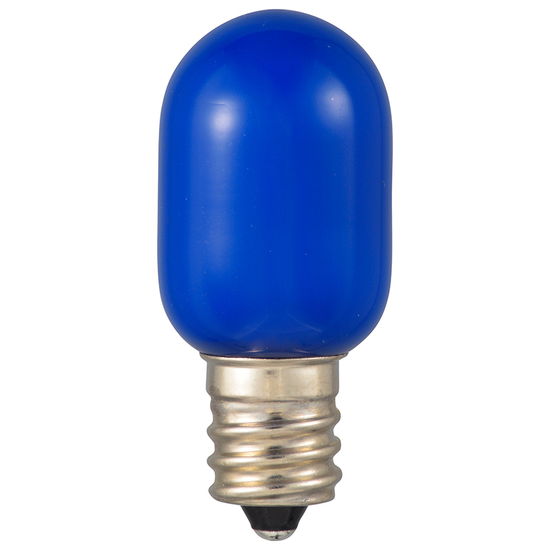 LED電球 ナツメ球形 E12/0.5W 青｜LDT1B-H-E12/13 06-4606 OHM オーム電機_画像2