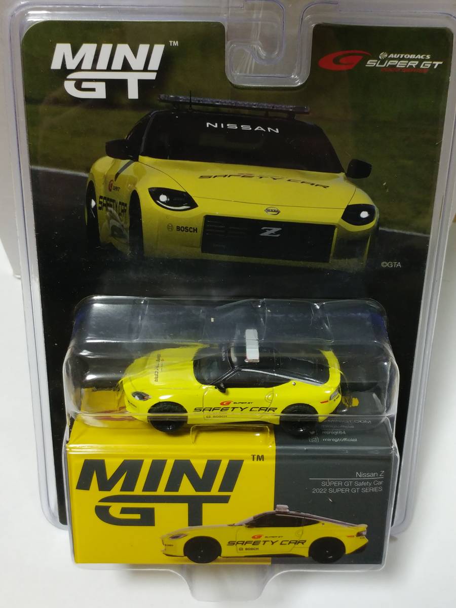 MINI GT 1/64 日産 Z パフォーマンス 2023 SUPER GTシリーズ 2022 SUPER GTセーフティーカー 左ハンドル 日本限定 MGT00620_画像1