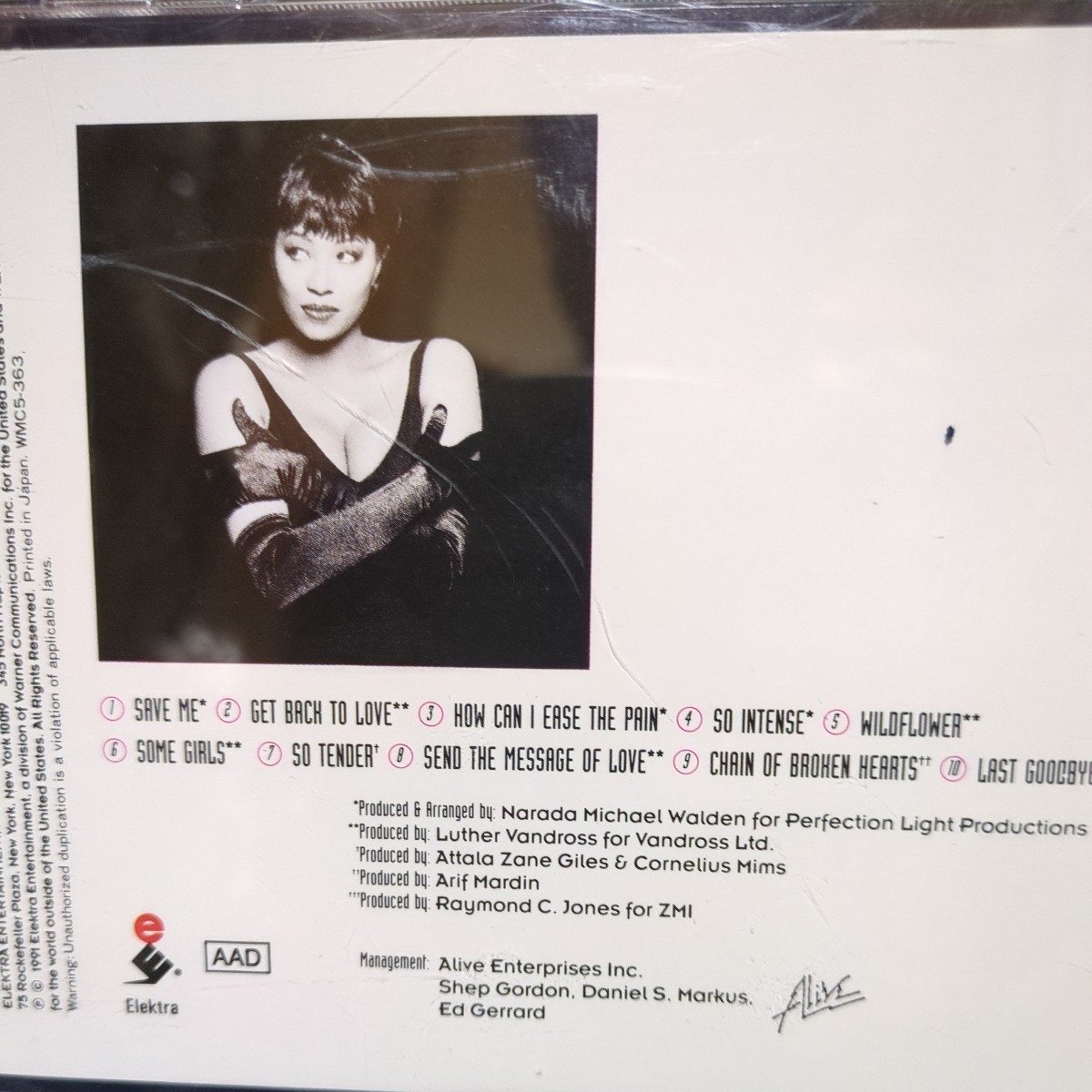 ■T24■ リサ フィッシャー のアルバム「ソー インテンス」 ローリングストーンズ ツアー メンバーの画像2