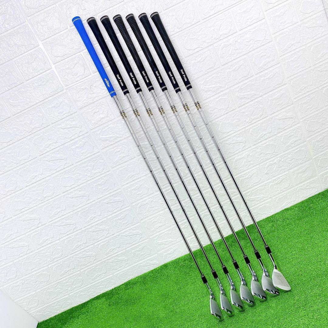 【名器】スリクソン SRIXON Z725 FORGED アイアン 7本セット ダイナミックゴールド DST S200 初心者 入門 かんたん 優しい Z ダンロップ DG_画像9