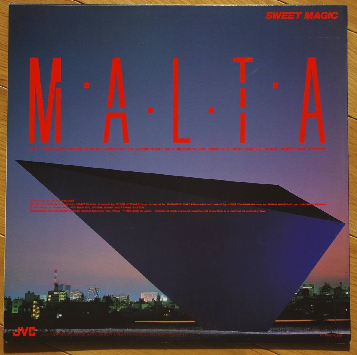【LP】　Malta 　/　 Sweet Magic_画像1