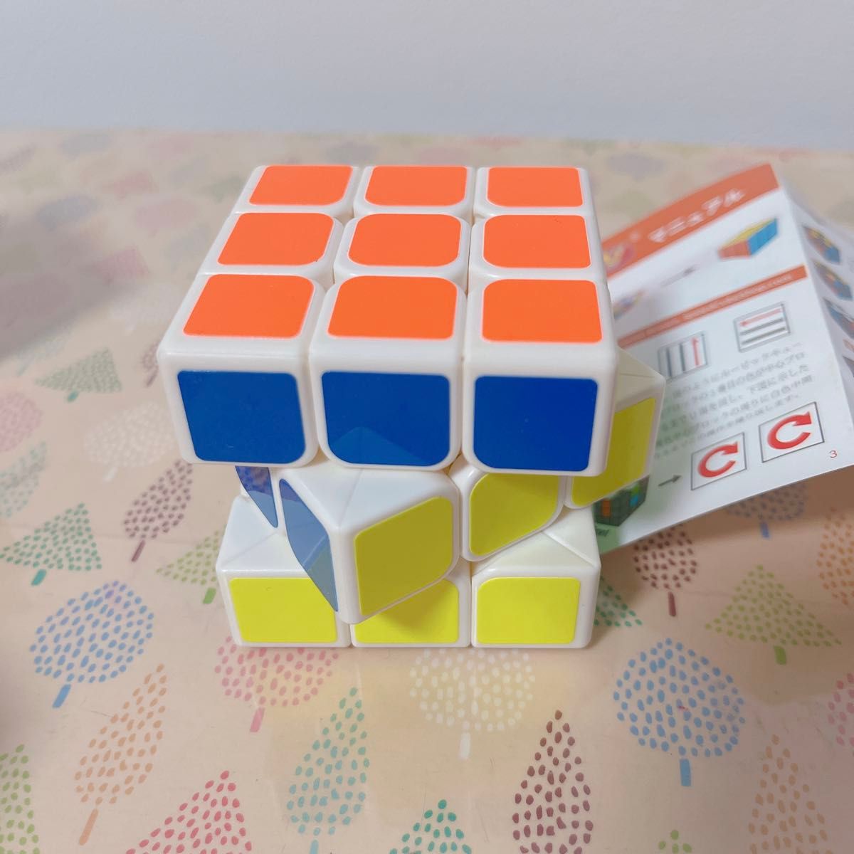 【大特価】ルービックキューブ 3×3×3 パズルスタンド 攻略書 立体パズル マジックキューブ
