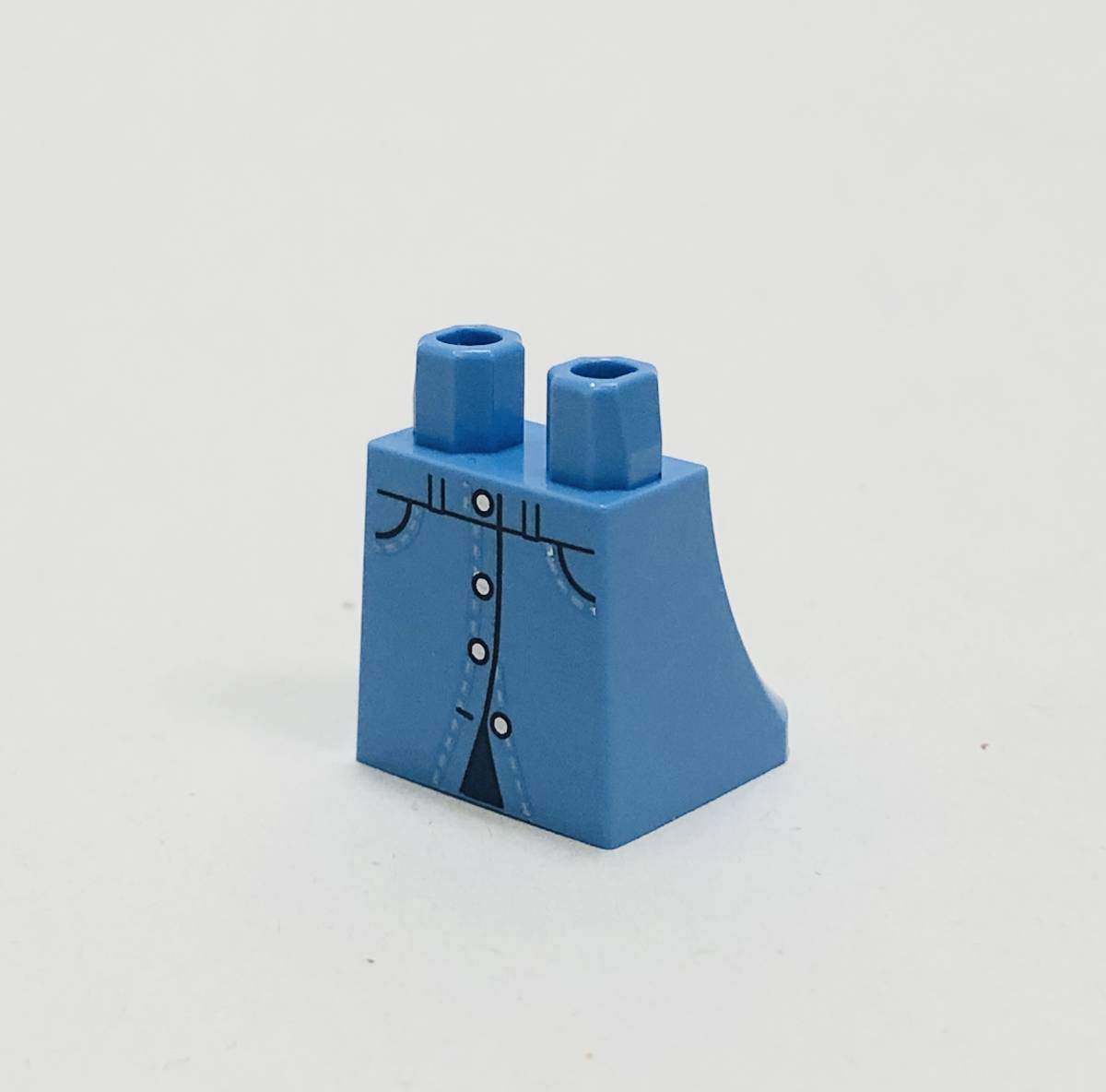 【新品未使用】レゴ　LEGO　ミニフィグ　レッグ　足　脚　デニム　スカート　_画像2