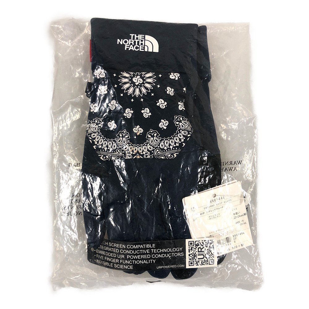 SUPREME シュプリーム 品番 NN61444 BANDANA ETIP GLOVE バンダナ グローブ 手袋 コズミックブルー 23~24(M) 正規品 / 33163_画像10